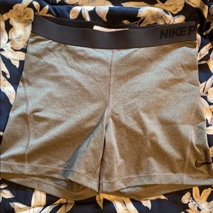 Gray Nike Pros